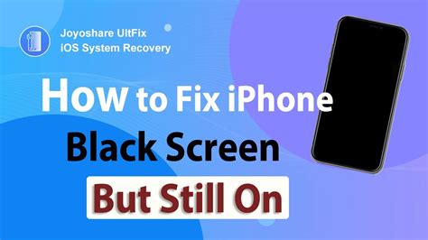 Fix IPhone Black Screen But Still On Issue YouTube