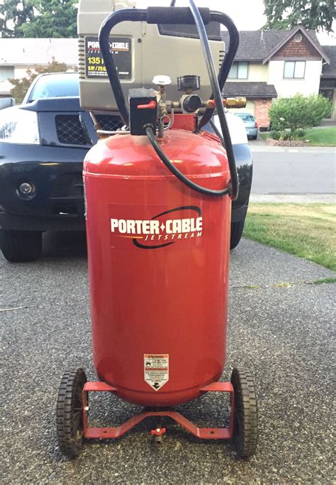 Porter Cable Jetstream 135 Psi 6hp 25 Gallon Air Compressor For Sale In Federal Way Wa Offerup