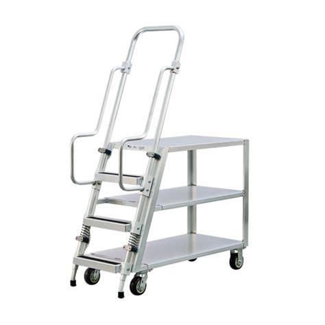 3 Great Features Of New Age Industrial Ladder Carts New Age Industrial