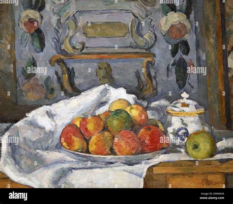 Still life artist cézanne paul Fotos und Bildmaterial in hoher