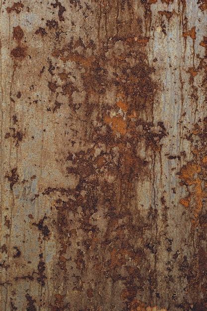 Premium Photo | Rust on a metal plate background texture desktop wallpaper