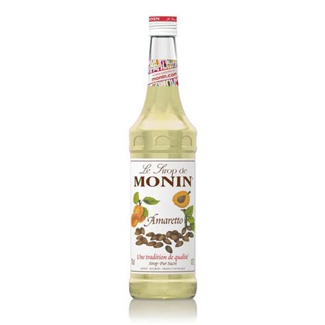 Monin Amaretto Syrup 70 CL Malaysia 6 Bottles Per Box