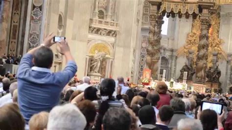 Santa Messa Celebrata Dal Santo Padre Francesco YouTube