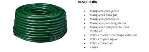 MANGUERAS Distribuidora De PVC