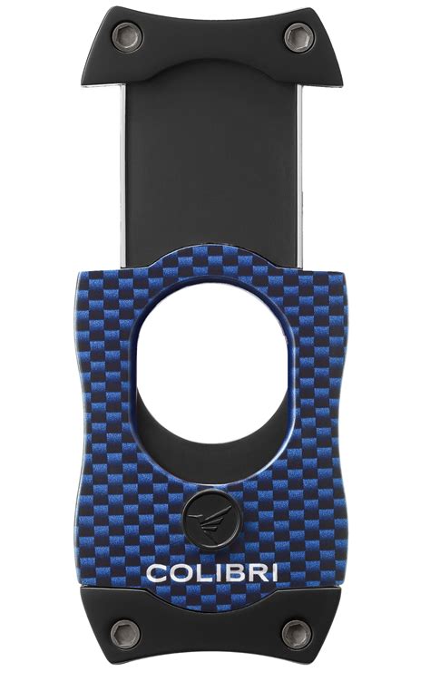 Colibri S Cut Ii Zigarrencutter Carbondesign Blau Mm Schnitt