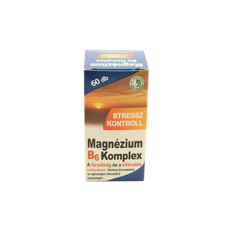 Magneziu B6 Complex De Control Al Stresului 60 Tablete Dr Chen Emagro