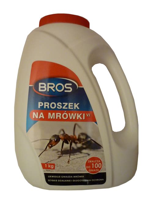 BROS PROSZEK NA MRÓWKI 1kg ŚRODEK preparat trutka 7785977046 Allegro pl