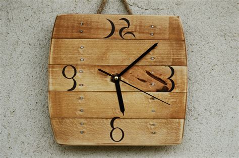 Clocks Made Out Of Wood At Douglas Kim Blog