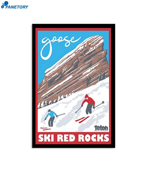 Goose Red Rocks Amphitheatre Morrison Co October Poster Inspire