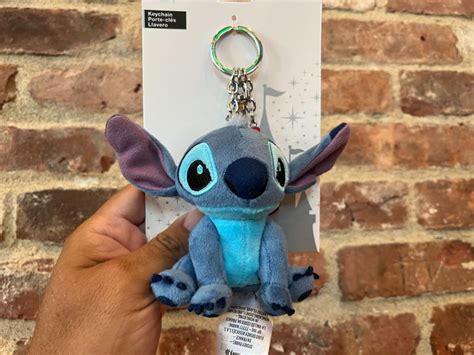 Keep Stitch Hanging Around With New Plush Keychain Mickeyblog