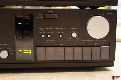 Technics SU V6X Integrated Amplifier ST G5 AM FM Digital Tuner Photo