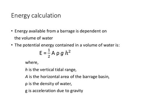 Tidal Energy