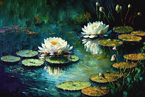 Water Lilies Painting Images – Browse 15,527 Stock Photos, Vectors, and ...