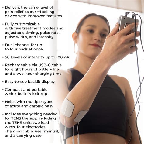 Tens 7000 Rechargeable Tens Unit Conquer Your Pain