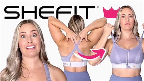 Best High Impact Sports Bra Try On Shefit Ultimate And Flex Sports Bra