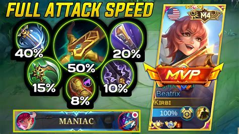 Beatrix Full Attack Speed Is The New One Shot Build Top Global