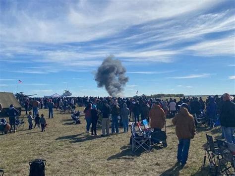 Two Aircraft Collide Crash During Dallas Air Show