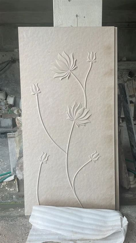 Lotus Stone Wall Panel Material Sandstone Size 24x48 Inches At Rs