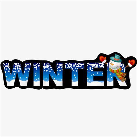 Winter Wordart Winter Clipart Winter Wordart Png Image And Clipart