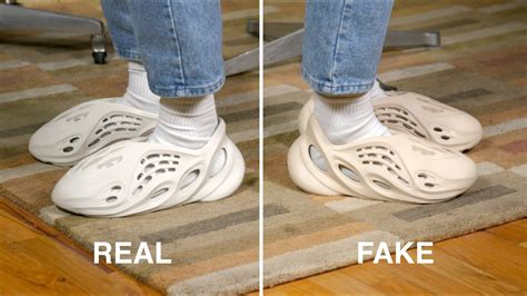 Real Vs Fake Yeezy Foam Runner Youtube