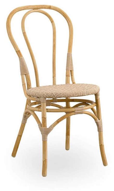 Casa Padrino Luxury Garden Chair Set Of 4 Natural 45 X 56 X H 88 Cm