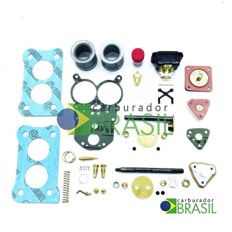 Kit De Reparos Completo Para Carburador Solex H Seie Ford Corcel