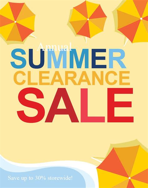 Summer Clearance Sale Poster Xx1001301 Pi1 By Retail