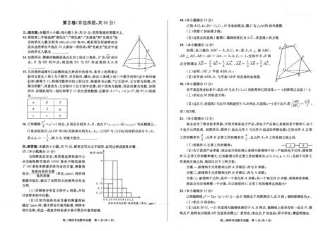 四川省成都市2024学年高二上学期期末调研考试数学试题自主选拔在线