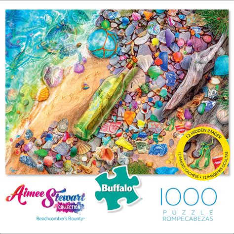 Buffalo Games Jigsaw Puzzles 1000 Pieces, Aimee Stewart, Beachcombers ...