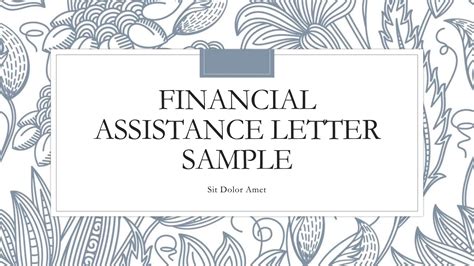 Ymca Financial Assistance Letter Sample At Getmakaiblog Blog