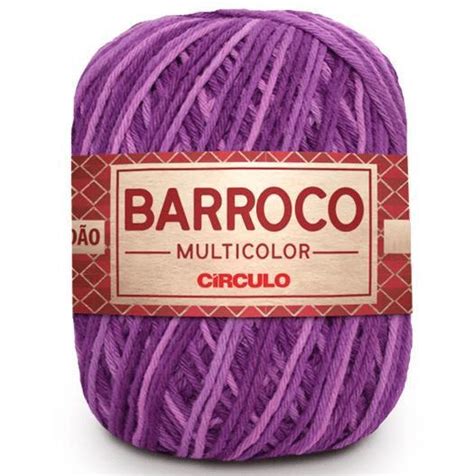 Barbante Barroco Multicolor Gramas Espessura Fio N Circulo