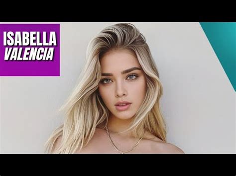 Isabella Valencia Mexican Model And Instagram Influencer Who Is