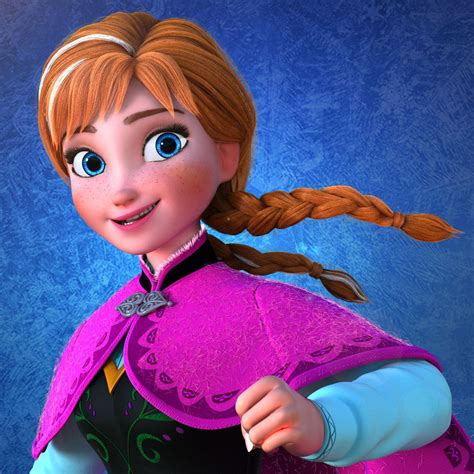 Princess Anna Of Frozen Characters , Sgwa Yang | Frozen characters ...