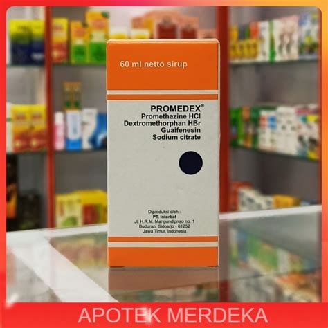 Jual Promedex Sirup Obat Batuk Berdahak Dan Kering Alergi 60 Ml