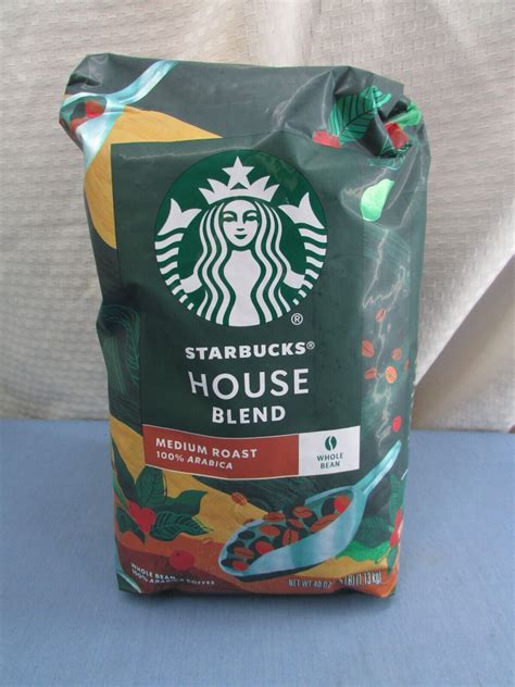 Starbucks House Blend Whole Bean Coffee 40 Oz Ebay