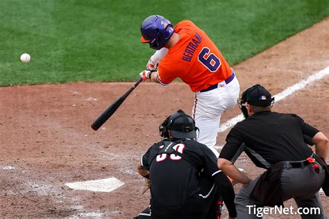 Clemson Baseball Photo Of Riley Bertram And Louisville TigerNet