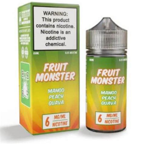 Mango Peach Guava By Fruit Monster E Liquid Retail