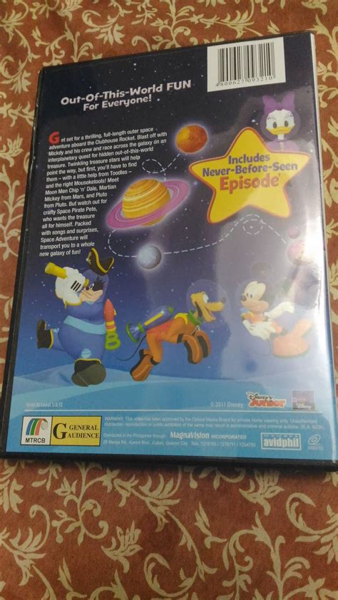 Mickey Mouse Clubhouse Mickey S Space Adventure Vcd