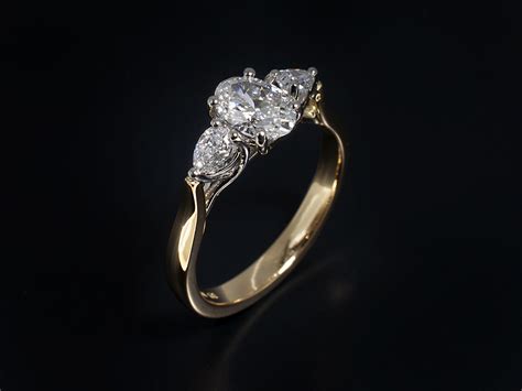 Trilogy Diamond Engagement Ring Atelier Yuwa Ciao Jp