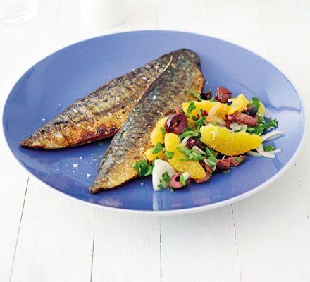 Pan Fried Mackerel With Orange Salsa Recipe Cart