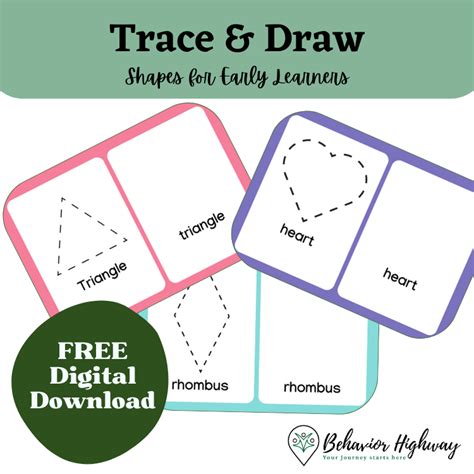 trace  draw shapes behavior analyst resource center