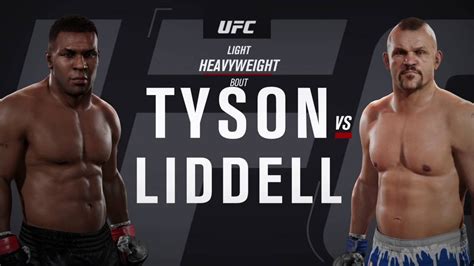 Ps Ea Ufc Mike Tyson Vs Chuck Liddell Ko Mode Gameplay Hd New