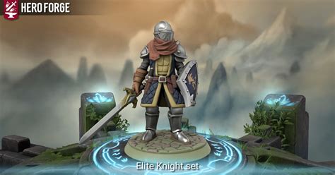 Elite Knight Set Made With Hero Forge