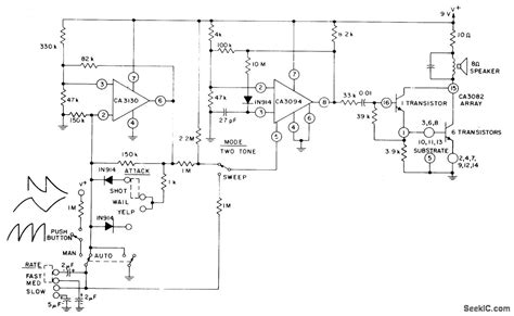 Multifunctionsirensystem Basiccircuit Circuit Diagram