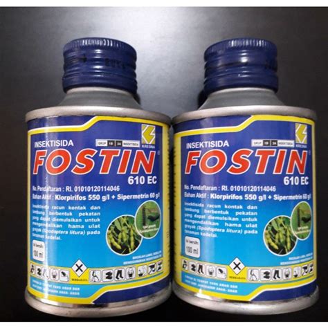 Jual Insektisida Fostin 610 EC 100 Ml Shopee Indonesia