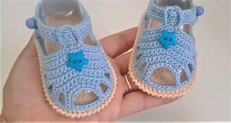 Crochet Baby Sandals (Unisex) - We Love Crochet