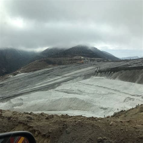 Tranque El Mauro Minera Los Pelambres Ruta D 885