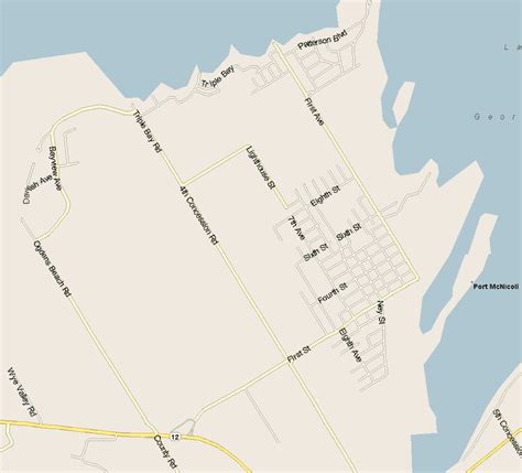 Port Mcnicoll Map, Ontario - Listings Canada