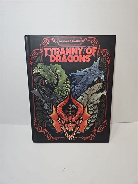 Dungeons And Dragons Tyranny Of Dragons Alternate Cover First Printing