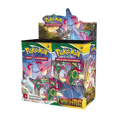 Pokemon Tcg Caja De Sobres Cielos Evolutivos